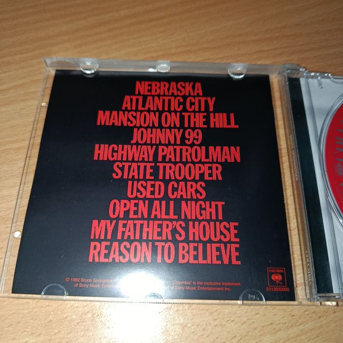 CD фірмовий Bruse Springsteen - Nebraska