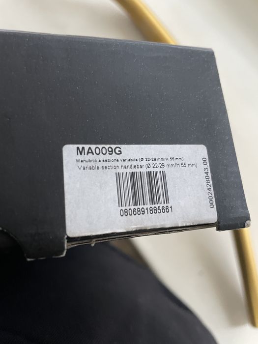 Руль кермо Rizoma оригінал 22-29 мм золото