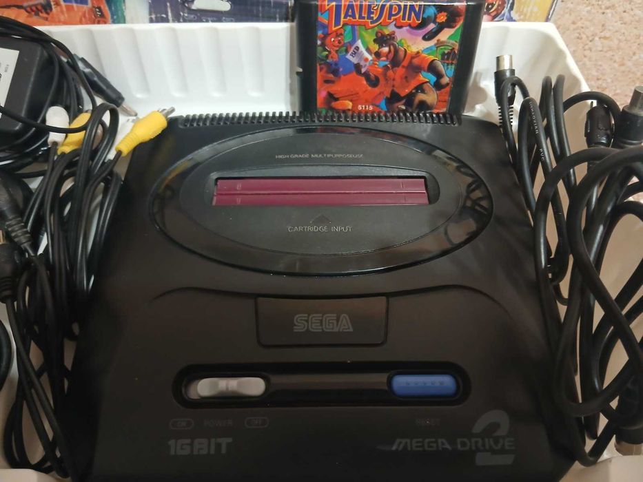 приставка Sega mega drive 2