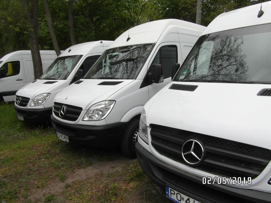 Wypożyczalnia samochodów dostawczych Poznań od 250zł doba brutto