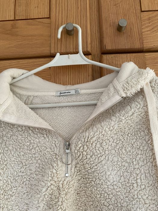 Camisola de pelo branca