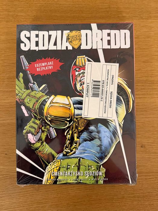 Sędzia Dredd Kompletne Akta tom 7 folia Ongrys