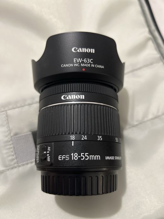 Canon 250D com objetivas/tripe