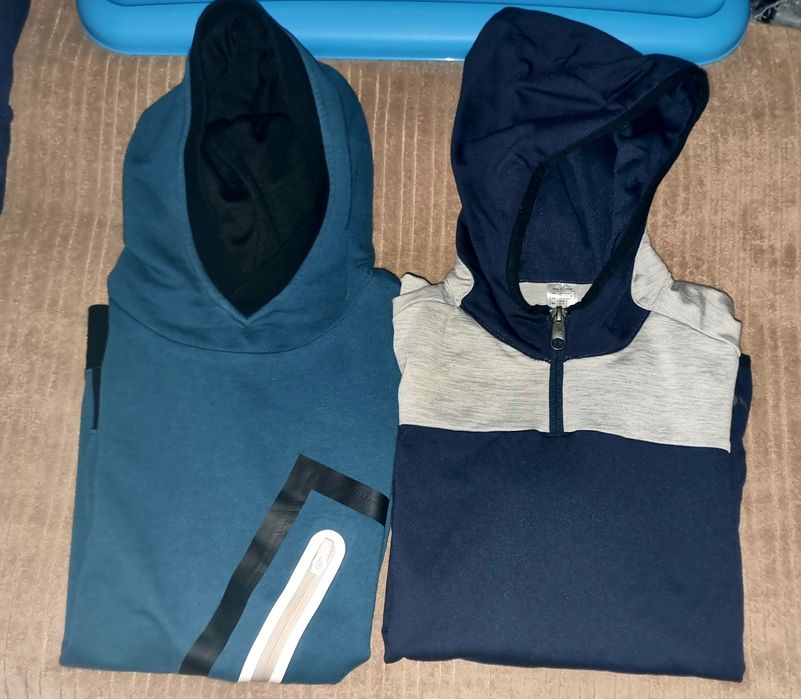 2 Sweats c/ capuz 11 - 12 anos portes incluidos