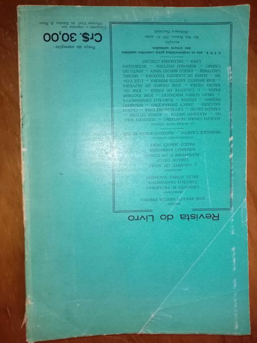 Revue D´Histoire Littéraire France Revista do Livro 1 e 2 Langages