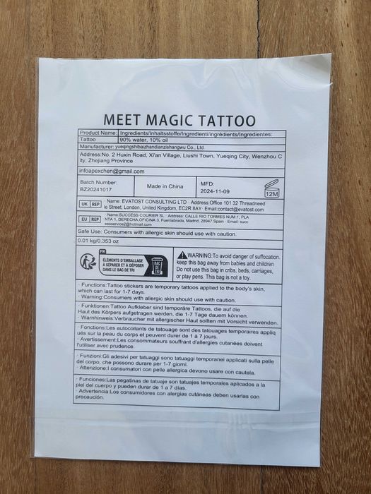 Tatuagem Flores Faciais (NOVO)
