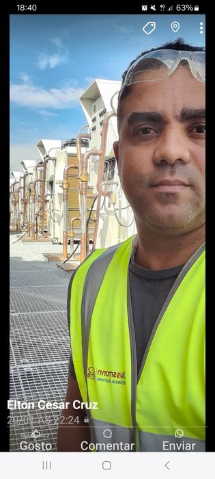 Montagem de ar condicionado