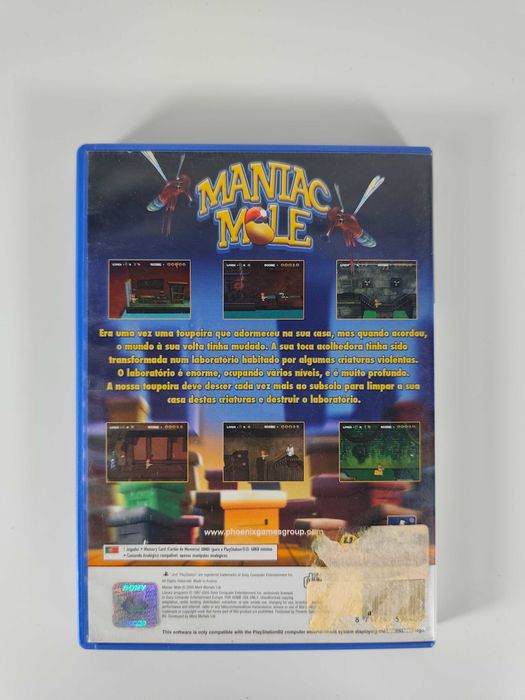 Maniac Mole Playstation 2 PS2