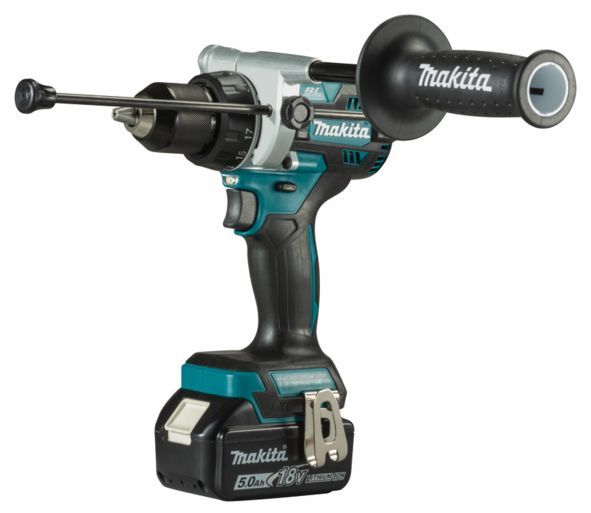 Wiertarko-Wkrętarka Udarowa 18V 2*5Ah Makita M Dhp486Rtj