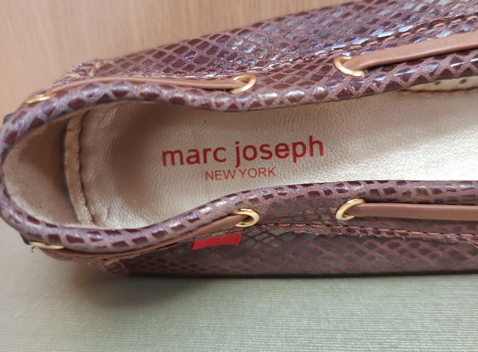 Marc joseph мокасини
розмір 9, устілка довж