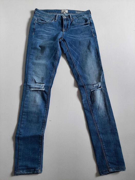 Jeansy Only Coral dziury przetarcia vinted skiny rurki rozm. 28/34