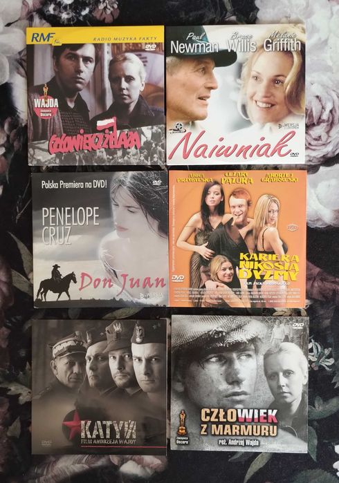 Filmy DVD 35 sztuki