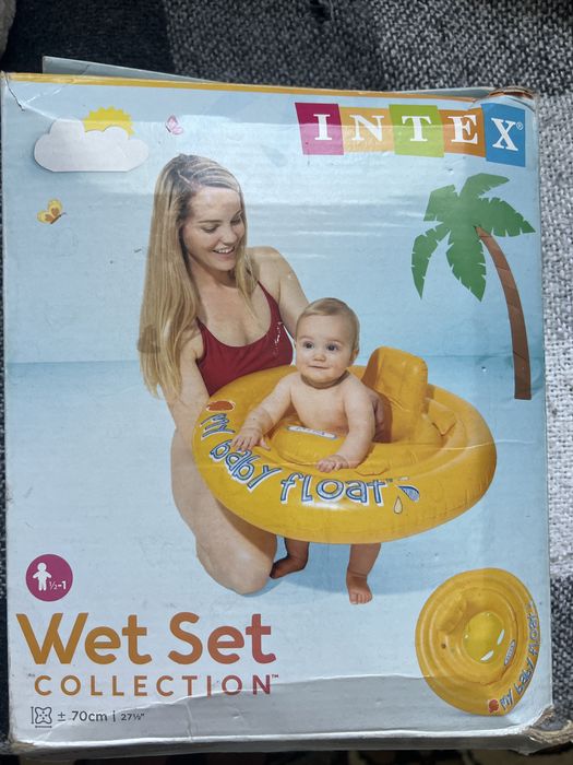 Надувний плотик intex