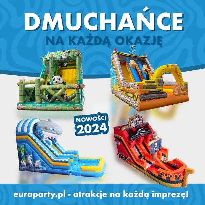 Byk rodeo Dmuchańce Tory przeszkód karuzela kolejka wynajem atrakcji