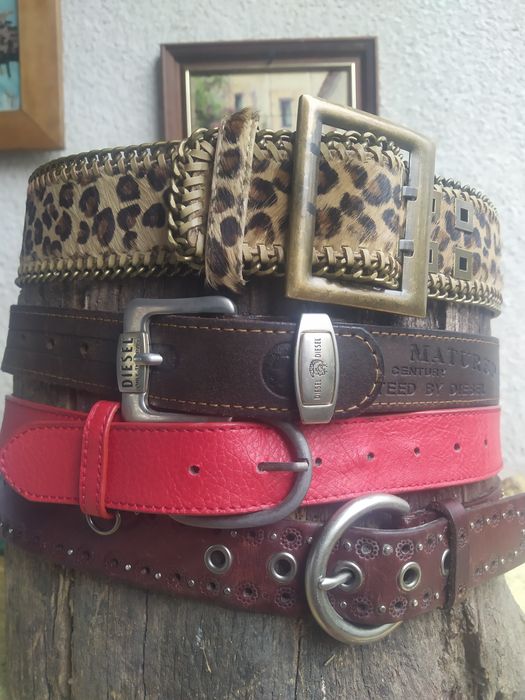 Вінтажні шкіряні ремні