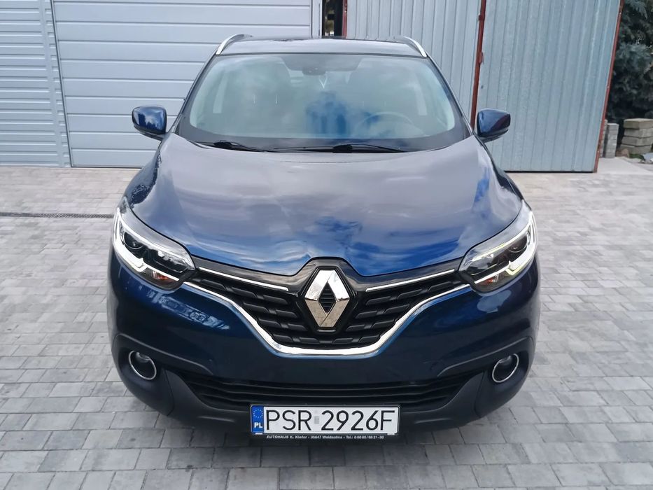 Renault Kadjar bardzo zdrowy silnik, udokumentowany przebieg + komplet zimówek na alu