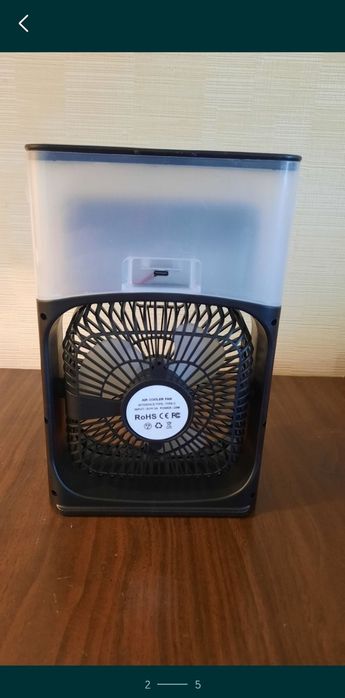 Настольный увлажнитель воздуха с подсветкой от USB.