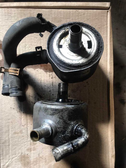 Масляный охладитель теплообменник  Рено Кенго 1,5 dci