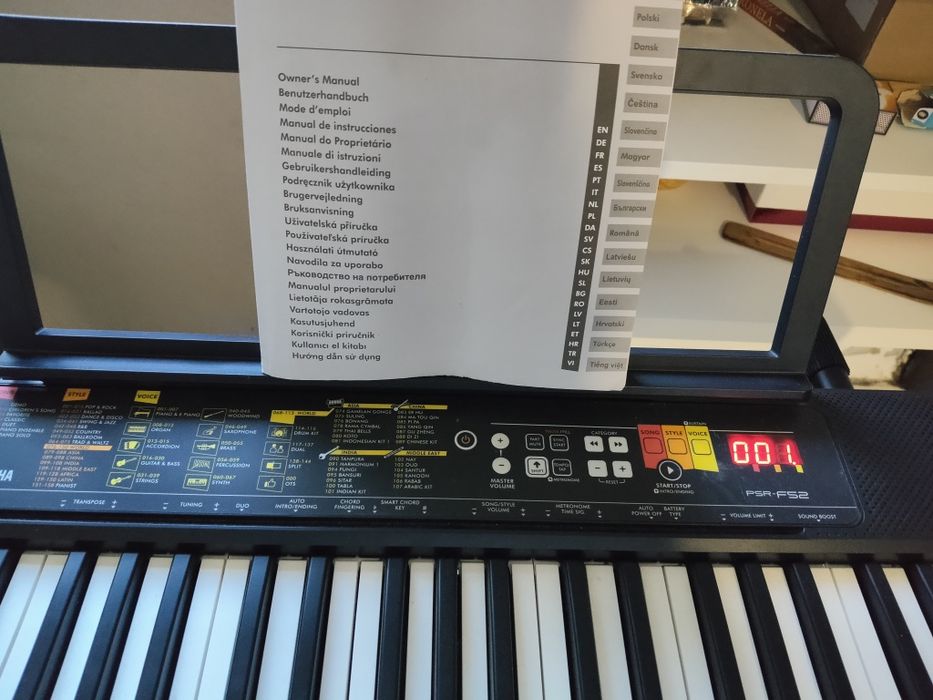 Teclado digital Yamaha
