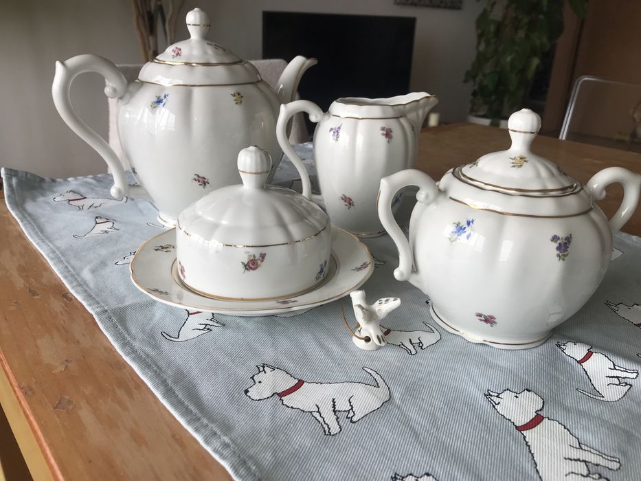 Conjunto de Chá Porcelana