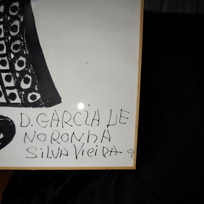 Raridade de Silva Vieira – Retrato D. Garcia de Noronha (Tinta da China)