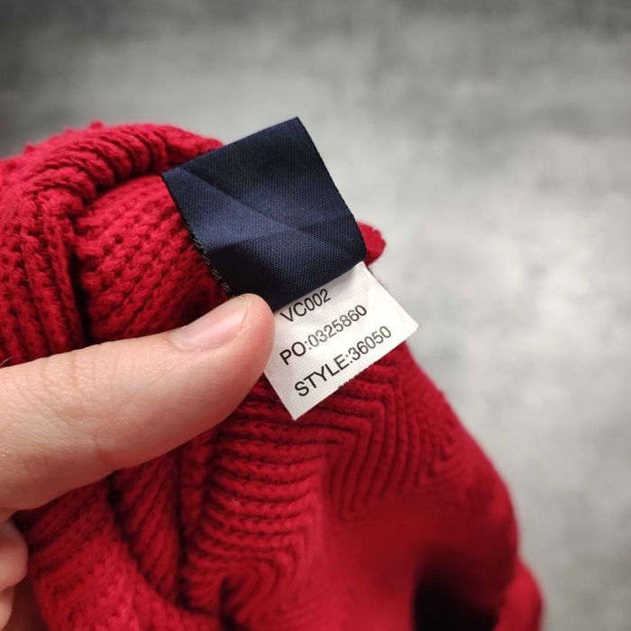 MĘSKI PREMIUM Elegancki Retro Sweter Pleciony Ralph Lauren Chaps Classic