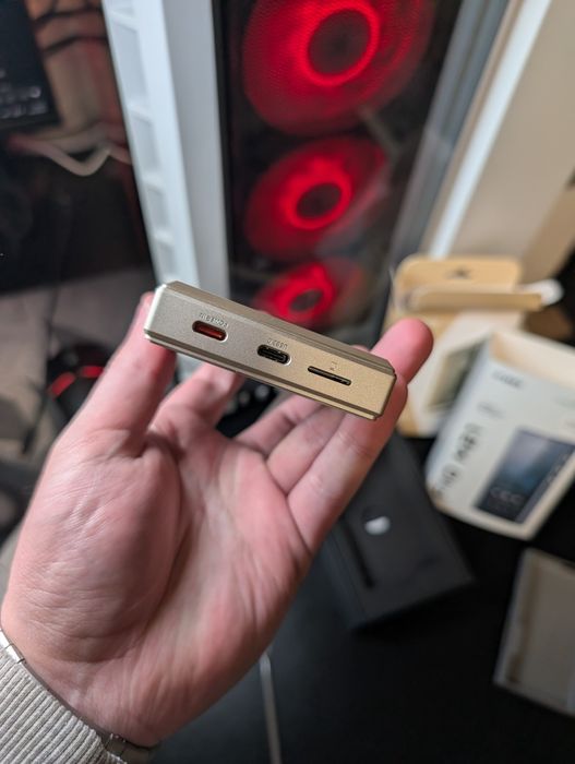 Hi-Res Плеєр Fiio M21 Android 13 Titanium Gold CS43198