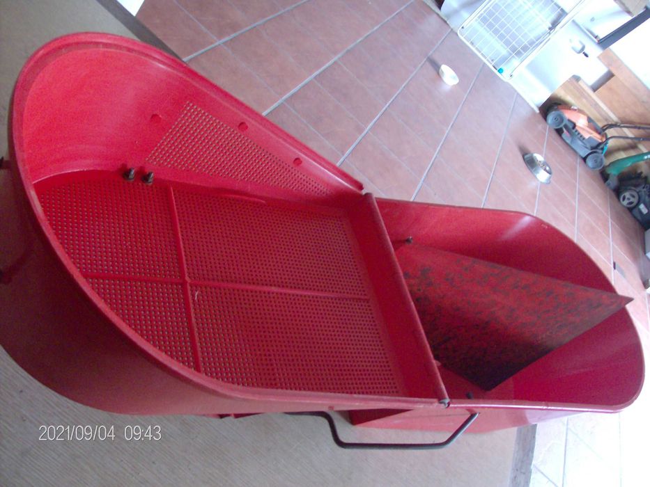 Cesto máquina corta relva