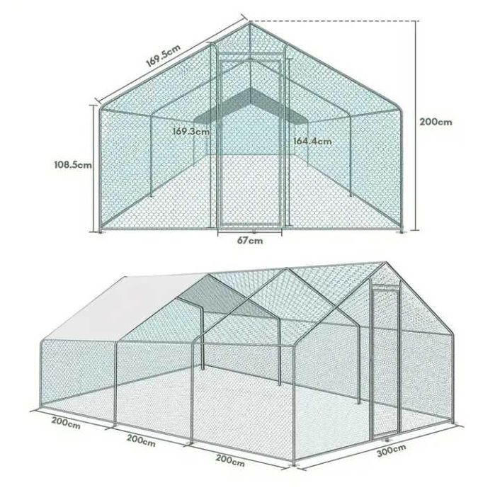 Especial Gaiola / Parque de Metal Galvanizado Aves e Pets/ Conforto