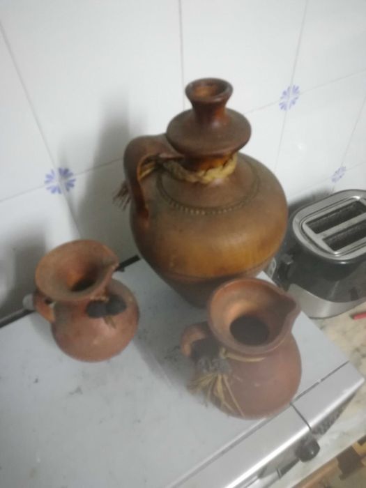 2 terrinas de sacavem de tamanhos diferentes