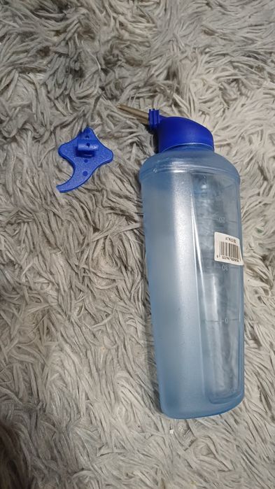 Поїлка для гризунів в клітку 500 ml (пластик/метал)