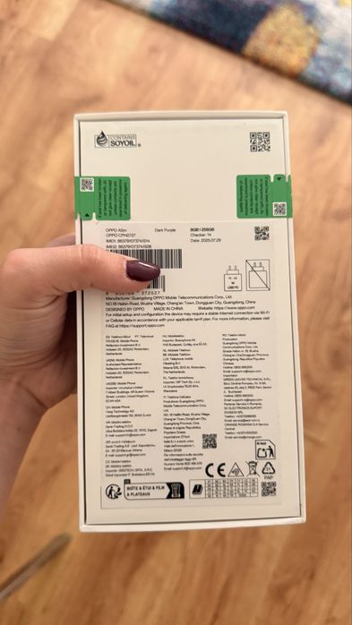 Smartphone OPPO A5m - Caixa Lacrada - 8 GB- 256 GB - Preto Nébula