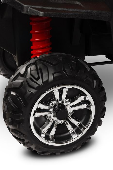Różowy Buggy 24V 4x4 na Akumulator dla Dzieci 4x45W,pilot,Bluetooth