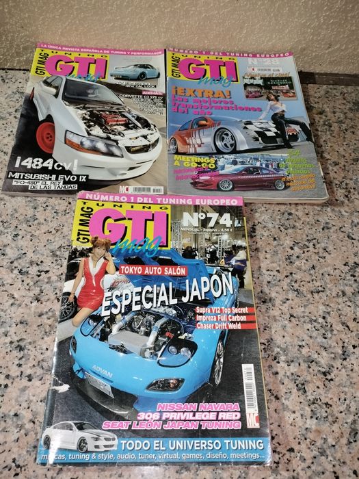 Lote de revistas tuning coleção