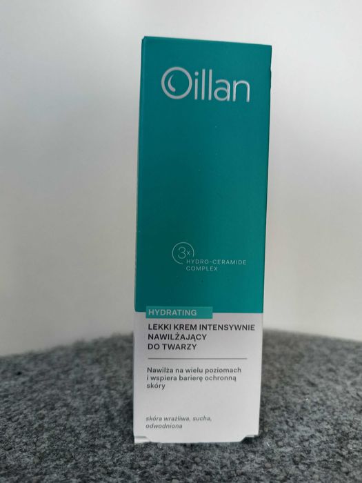 Oilan lekki krem intensywnie nawilżający do twarzy