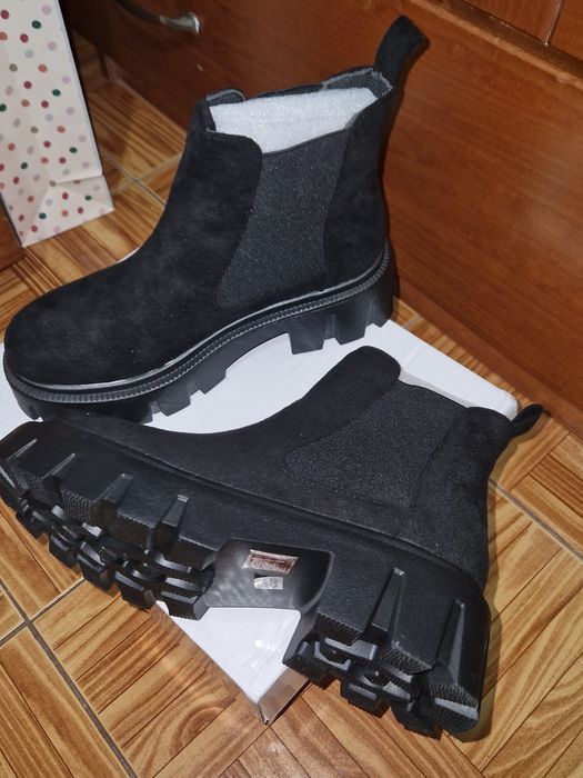 Black Suede Boots