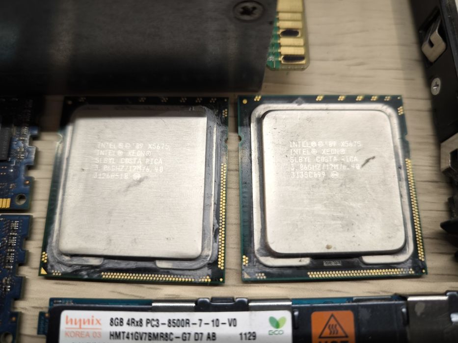 HPE ProLiant Gen7 DL360 продаж бп, озу, hdd, процесори