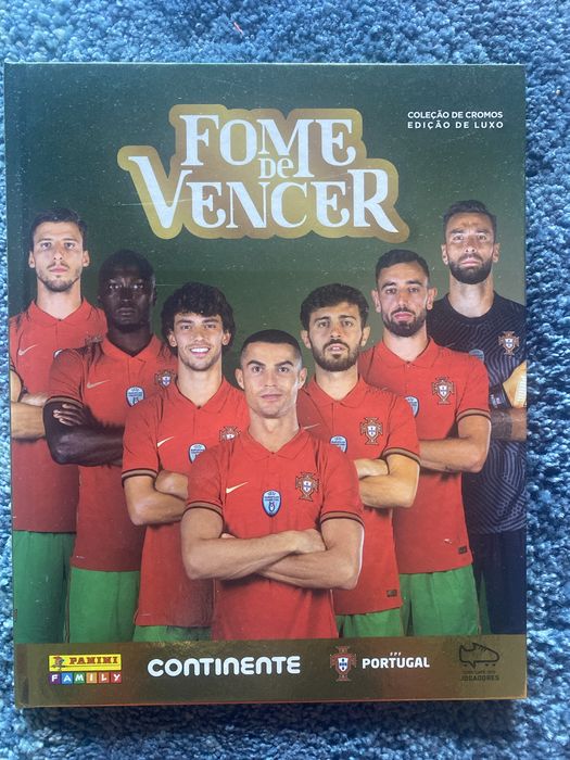3 Cadernetas Fome de Vencer COMPLETAS – Seleção Portuguesa
