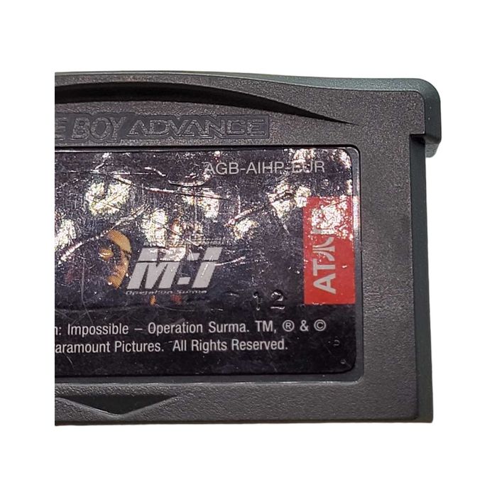Mission Impossible Game Boy Gameboy Advance GBA