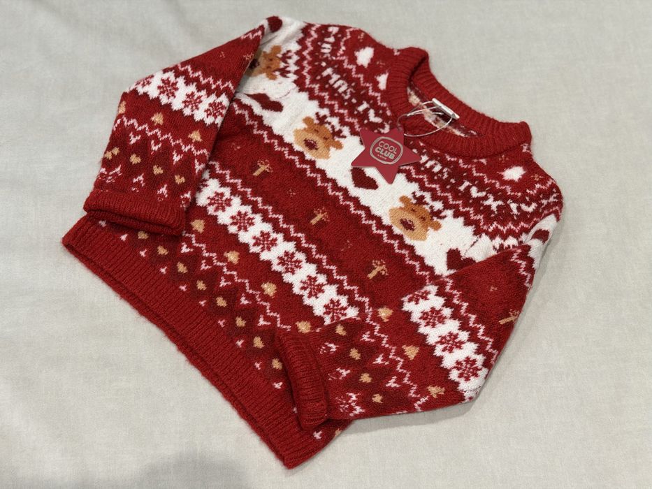 110см новорічний світшот на свято або фотосесію для дівчинки хлопчика