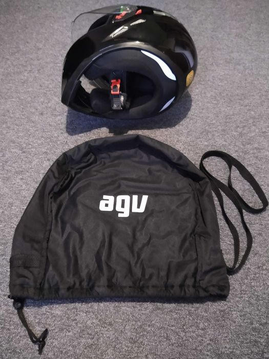 Kask motocyklowy pełny AGV S-4 SV rozmiar M z pokrowcem