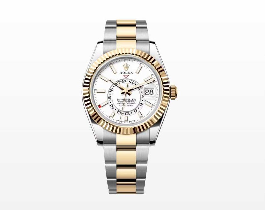 Zegarek Rolex Sky-Dweller 42mm biała tarcza