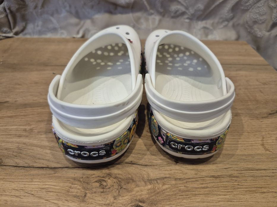 Тапки CROCS білі