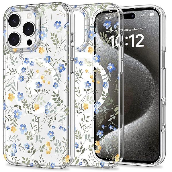 Tech-protect Magmood Magsafe Iphone 16 Pro Max Spring Flowers