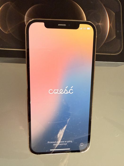 iPhone 12 Pro 256 GB Gold – sprawny – jeden świecący piksel