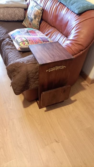 Mesa de apoio para sofá nova estilo rústico