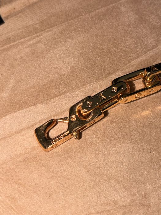 Браслет LV масивний золотий