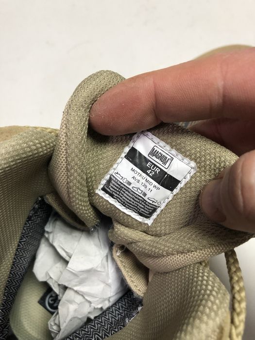 Magnum Motru Mid WP (Desert) Професійне тактичне взуття рлзмір  42