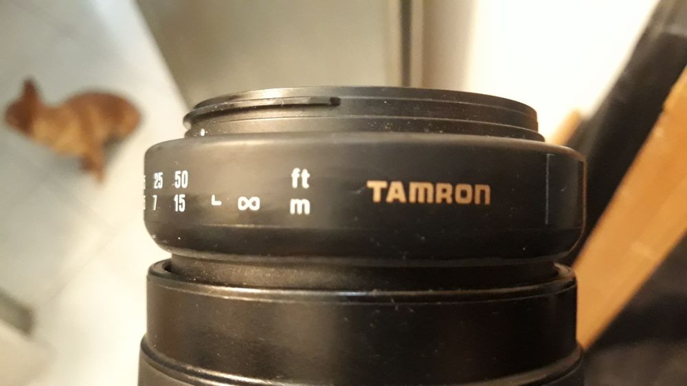Objectiva Telemacro TAMRON 100-300mm
