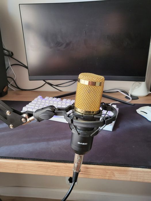 Mikrofon BM-800 w komplecie